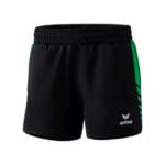 ERIMA Damen Six Wings Worker Shorts schwarz grün