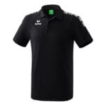 ERIMA Essential 5-C Poloshirt schwarz weiß