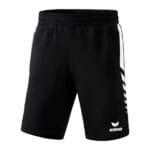 ERIMA Kinder Six Wings Worker Shorts schwarz weiß