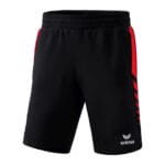 ERIMA Kinder Six Wings Worker Shorts schwarz rot