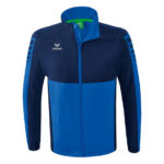 ERIMA Six Wings Jacke mit abnehmbaren Ärmeln blau