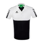 ERIMA Six Wings Poloshirt schwarz weiß