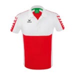 ERIMA Six Wings Poloshirt rot weiß