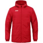 JAKO Coachjacke Team mit Kapuze rot rot F100