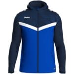 JAKO Kinder Kapuzenjacke Iconic blau F403