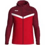 JAKO Kinder Kapuzenjacke Iconic rot F103