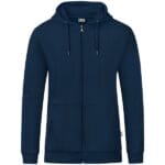 JAKO Kapuzenjacke Organic blau F900