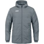 JAKO Coachjacke Team mit Kapuze grau F840