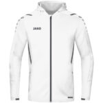 JAKO Kapuzenjacke Challenge weiß grau F002