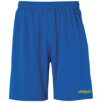 uhlsport Kinder Center Basic Shorts Ohne Innenslip blau gelb F182