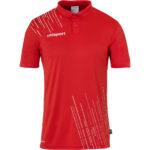 uhlsport Score 26 Poly Polo rot weiß F152